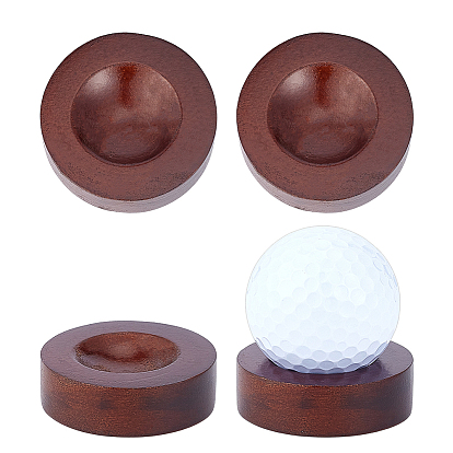 8шт. подставки для мячей для гольфа из сосновых досок, плоско-круглые