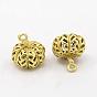 Brass Hollow Pendants, Pumpkin