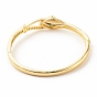 Green Cubic Zirconia Snake Hinged Bangle, Brass Jewelry for Women, Cadmium Free & Lead Free