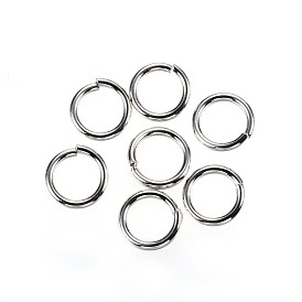 304 inox Anneaux ouverte, ronde
