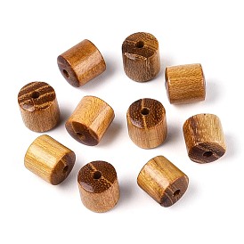 Натуральные бусины из дерева бокоте, колонка