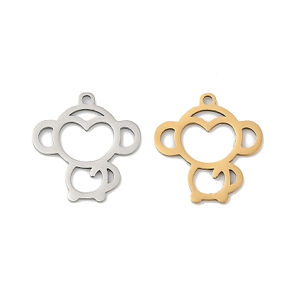 201 подвески из нержавеющей стали, прелести обезьяны