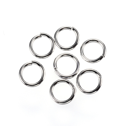 304 inox Anneaux ouverte, ronde