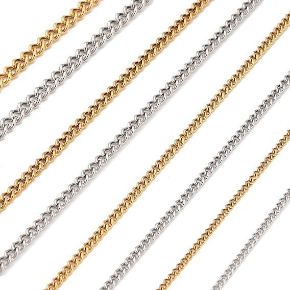 316l хирургические цепи из нержавеющей стали, несварные, ионное покрытие (ip), с катушкой