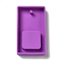 DIY Rectangle Pendant Silicone Molds, Resin Casting Molds, for Quicksand Craft, Picture Frame Pendant Decoration Making