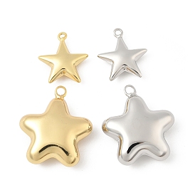 Звезда латуни подвески, стойки покрытие, долговечный, без кадмия и без свинца