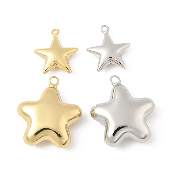 Звезда латуни подвески, стойки покрытие, долговечный, без кадмия и без свинца