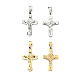 304 подвески из нержавеющей стали, Распятие в виде креста с подвеской Святого Бенедикта