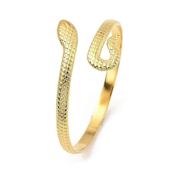 304 из нержавеющей стали манжеты браслеты, змея