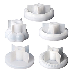 Food Grade Silicone Candle Holder Molds, Resin Casting Molds, for UV Resin, Epoxy Resin Craft Making