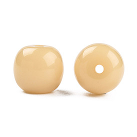 Opaque Resin Beads, Barrel