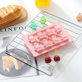 Food Grade Silicone Molds, Fondant Molds, For DIY Cake Decoration, Chocolate, Candy, UV Resin & Epoxy Resin Jewelry Making, Robot