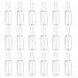 BENECREAT Transparent PET Plastic Refillable Spray Bottle, for Perfume, Essential Oil, with PP Plastic Funnel Hopper and PE Plastic Dropper