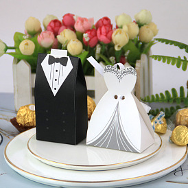 European-style Western-style dress wedding candy box wedding candy box bride and groom candy box companion gift box