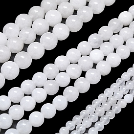 Натуральный Malaysia нефритовые бусы пряди, круглые