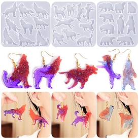 DIY Pendant Silicone Molds, Resin Casting Molds, For UV Resin, Epoxy Resin Jewelry Making