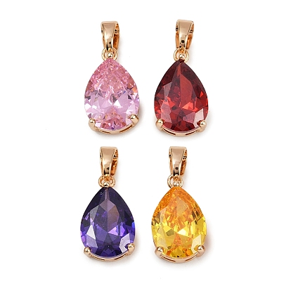 Кулон из циркония, слезинки, долговечный, без свинца и без кадмия