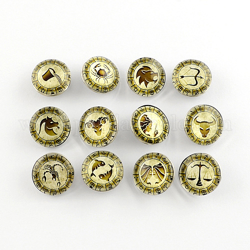 Brass & Glass Buttons