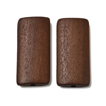 Природных шарики древесины, окрашенные, прямоугольные