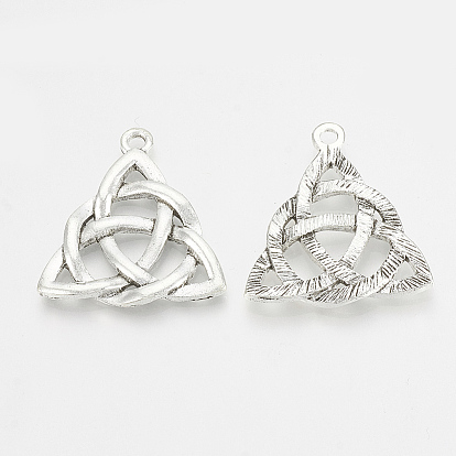 Сплавочные подвески тибетского стиля, Троицкий узел / трикетра, ирландцы