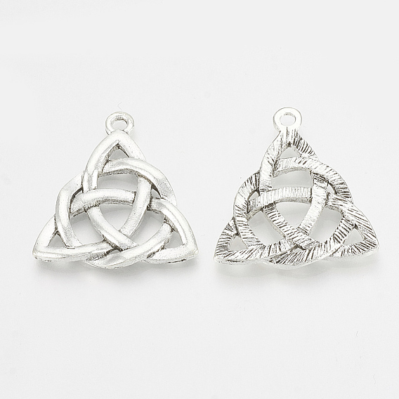 Сплавочные подвески тибетского стиля, Троицкий узел / трикетра, ирландцы