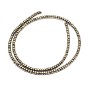 Rondelle Natural Pyrite Beads Strands