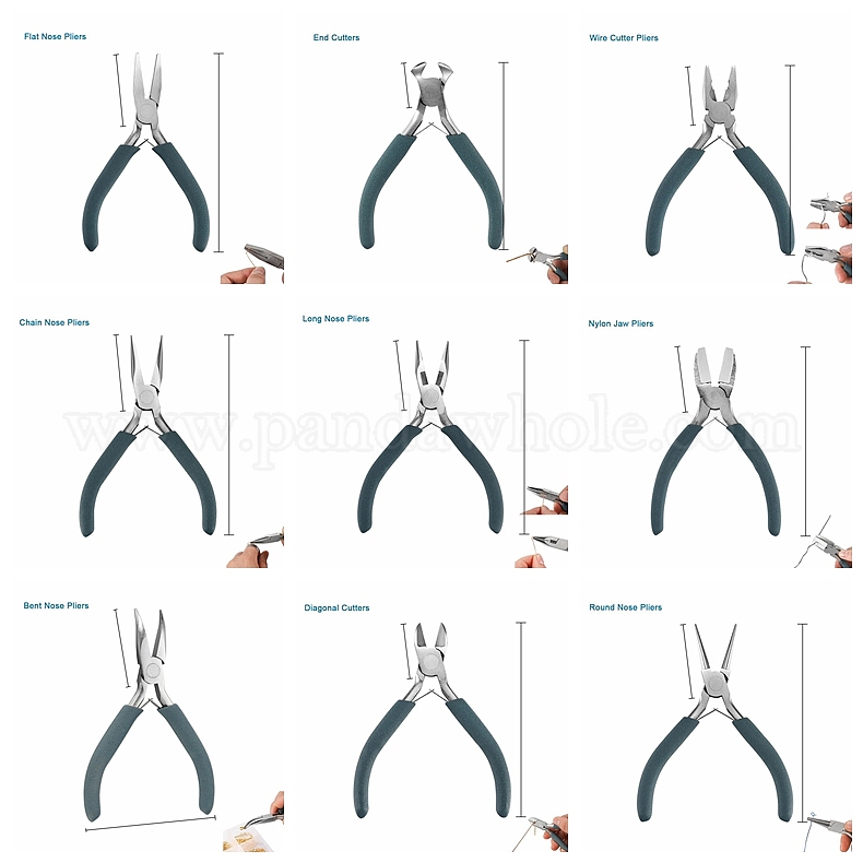 China Factory Stainless Steel Pliers, Jewelry Making Supplies 11.9