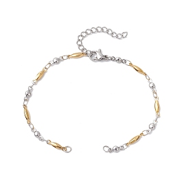 304 изготовление браслетов из звеньевой цепи из нержавеющей стали для женщин