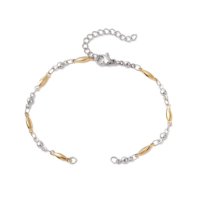 304 изготовление браслетов из звеньевой цепи из нержавеющей стали для женщин