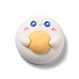 Opaque Resin Decoden Cabochons, Imitation Food, Biscuit