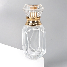 Refillable Glass Spray Empty Bottles, with Aluminum Fine Mist Sprayer & Dust Cap, for Perfume, Essential Oil