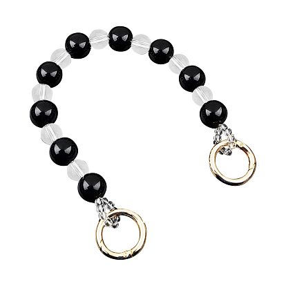 K 9 asas para bolsas de vidrio, con anillos de resorte de aleación de zinc, para accesorios de reemplazo de correas de bolsa