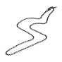 304 Stainless Steel Rolo Chain Necklaces