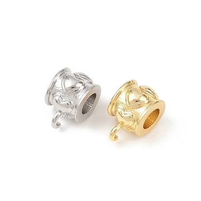 Поручни из латунной трубки, сердце, долговечный, без свинца и без кадмия, стойки покрытие