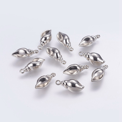 Pendentifs en plastique ccb, coquille