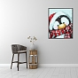Christmas Penguin with Bear/Heart/Box Pattern DIY Diamond Painting Kits, including Resin Rhinestones, Diamond Sticky Pen, Tray Plate and Glue Clay