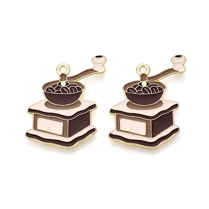 Подвески из эмали и сплава, подвески для кухонной утвари, золотые