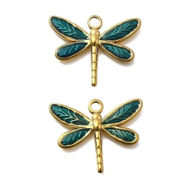 304 нержавеющей стальной эмали подвески, стрекоза, ионное покрытие (ip)