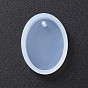 Oval Shape DIY Silicone Pendant Molds, Resin Casting Moulds, Jewelry Making DIY Tool For UV Resin, Epoxy Resin Jewelry Making