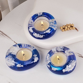 Силиконовые формы, формы для подсвечников, формы для литья гипсовой смолы, белые