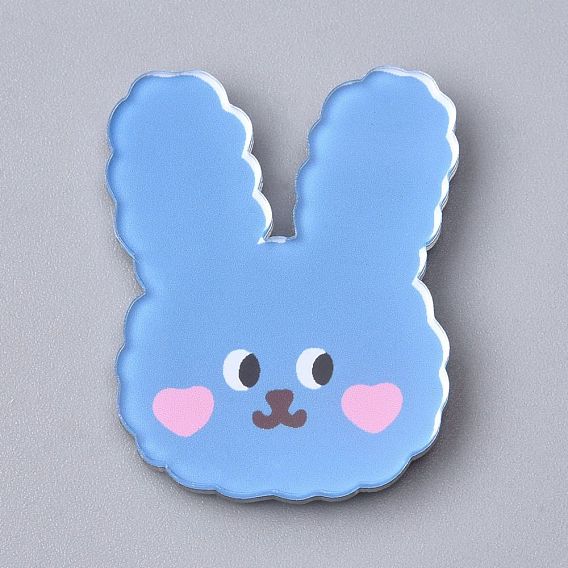 Fridge Magnets Acrylic Decorations, Rabbit