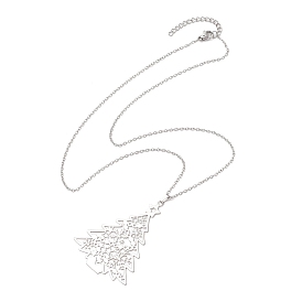 201 ожерелье из нержавеющей стали, кабель ожерелья цепи, рождественская елка