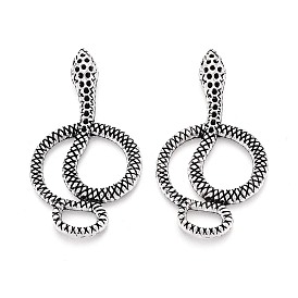 Сплавочные подвески тибетского стиля, змеиные чары