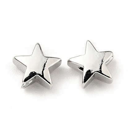 Латунные бусины, без кадмия и без свинца, звезда