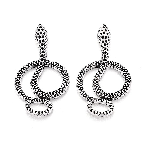 Сплавочные подвески тибетского стиля, змеиные чары