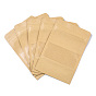 Resealable Kraft Paper Bags, Resealable Bags, Small Kraft Paper Stand up Pouch, with Window