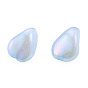 Perles acryliques placage irisé arc-en-ciel, perles de paillettes, larme