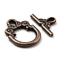 Tibetan Style Alloy Toggle Clasps, for Jewelry Making