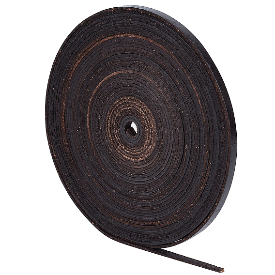 10m шнуры из коровьей кожи, плоский