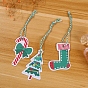 Paper Cake Decor Paper Hang Tag Set, Christmas Theme, Gift Lables Cards Baking Packaging